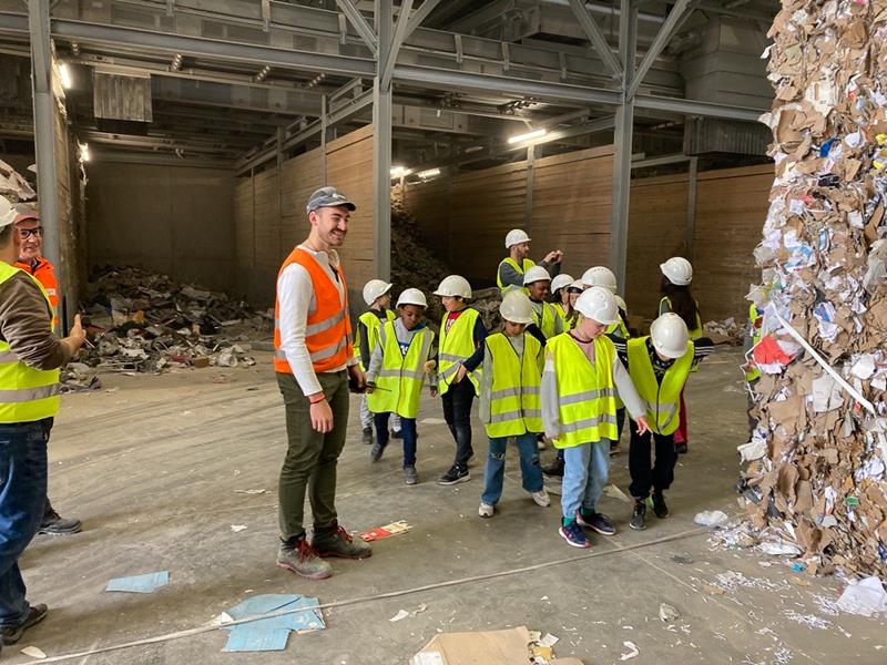 Sogetri, Visite de l’école de CitéJonction à Genève